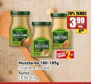 Musztarda Sarepska Kamis promocja w API Market