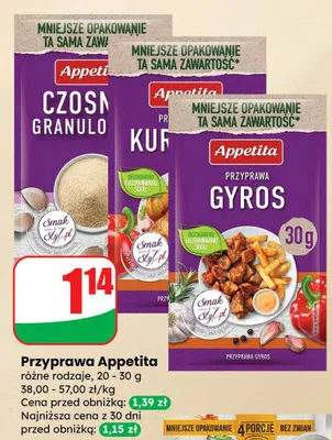 Przyprawa gyros promocja w Dino