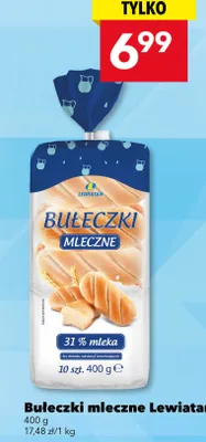 Bułeczki mleczne promocja w LEWIATAN