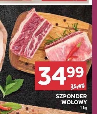 Szponder wołowy promocja w Stokrotka
