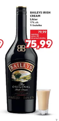 Likier Baileys Irish Cream promocja w Kaufland