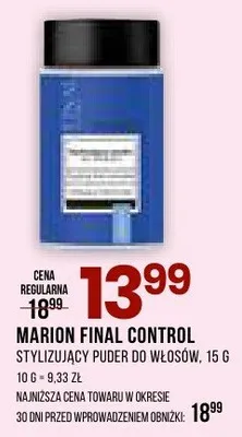 Stylizujący puder do włosów promocja w Drogerie Natura