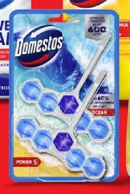 Kostka do WC Domestos Power 5 Ocean promocja w Lidl