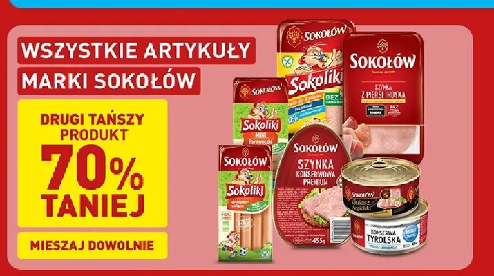 Artykuły marki SOKOŁÓW promocja w Aldi