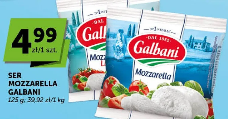Ser mozzarella Galbani promocja w ABC