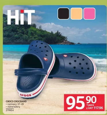 Klapki Crocs Crocband promocja w Selgros