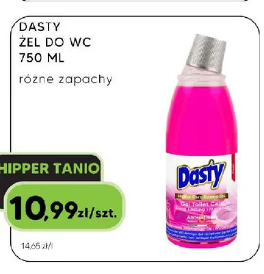 Żel do WC Dasty promocja w HIPPER.pl