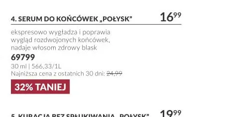 Serum do końcówek Połysk promocja w AVON
