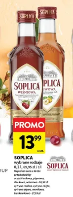 Nalewka pigwowa promocja w Intermarche