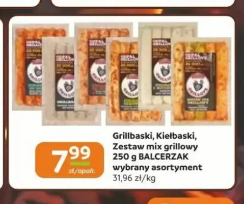 Zestaw mix grillowy Balcerzak promocja w Gama