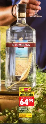 Wódka Stumbras promocja w Biedronka