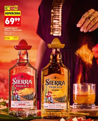 Tequila Sierra Blanco promocja w Biedronka
