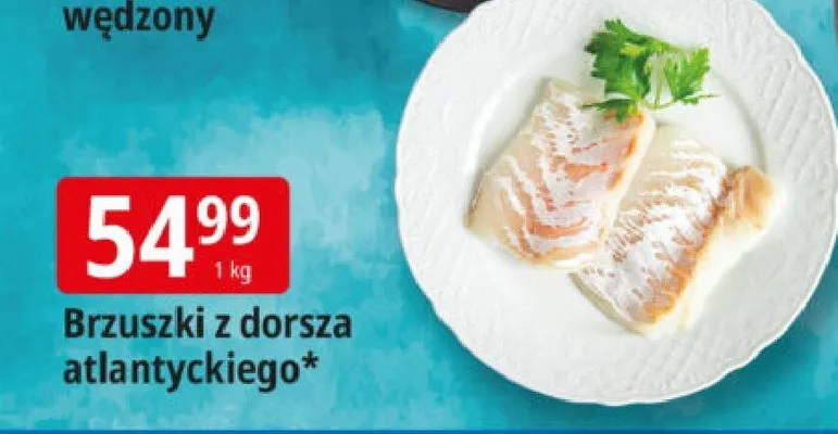 Brzuszki z dorsza atlantyckiego promocja w Leclerc