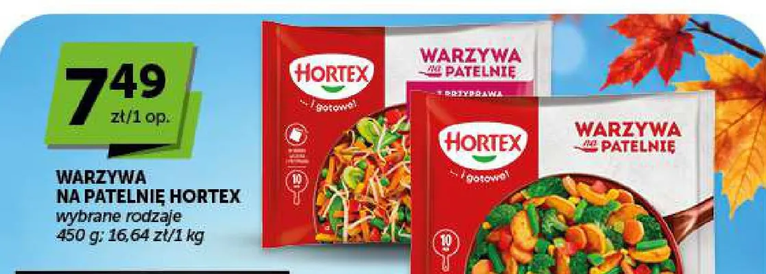 Warzywa na patelnię Hortex promocja w Euro Sklep