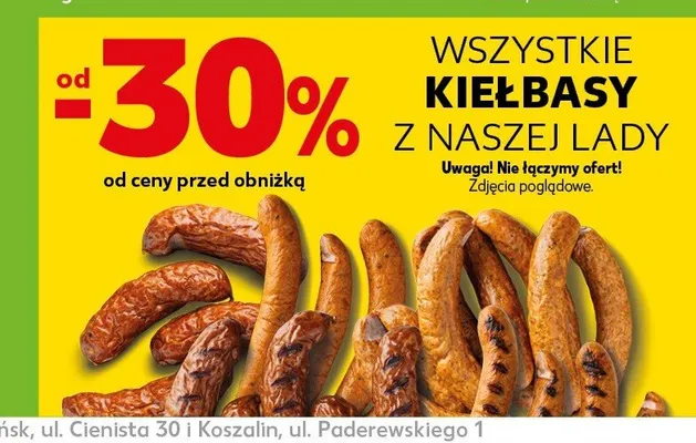 Kiełbasy z lady promocja w Kaufland