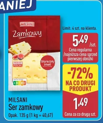 Ser zamkowy promocja w Aldi