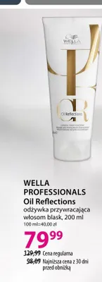 Odżywka przywracająca włosom blask Wella Professionals Oil Reflections promocja w Hebe
