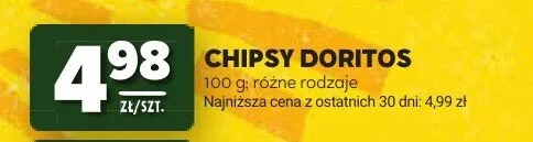 Chipsy Doritos promocja w Stokrotka