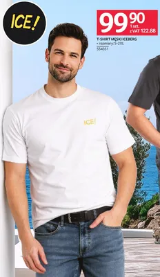 T-SHIRT MĘSKI ICEBERG promocja w Selgros