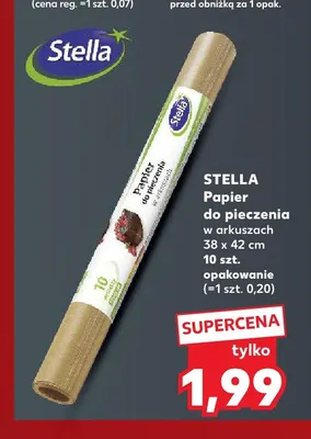 Papier do pieczenia w arkuszach 38x42 cm Stella promocja w Kaufland