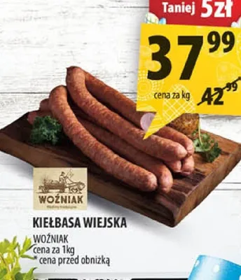 Kiełbasa wiejska promocja w Arhelan