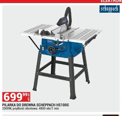 Pilarka do drewna Scheppach HS100S promocja w Merkury Market