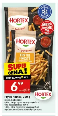 Frytki proste Hortex promocja w Twój Market