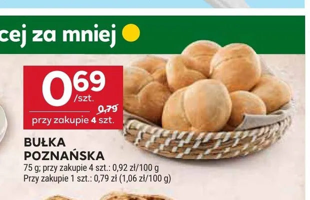 Bułka Poznańska promocja w Stokrotka