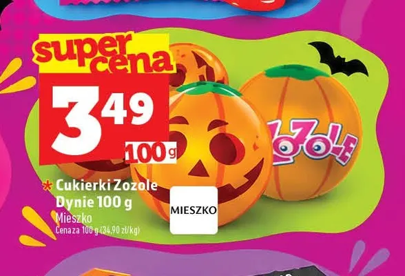 Cukierki Zozole Dynie promocja w TOPAZ