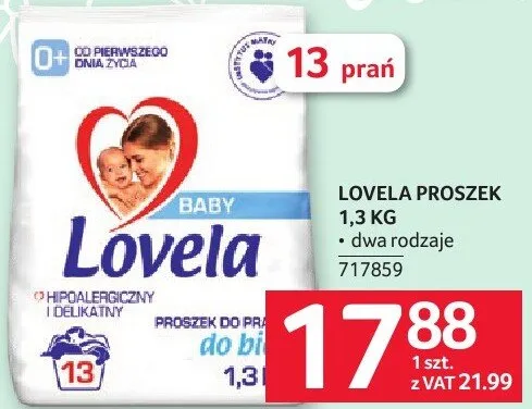 Proszek do prania LOVELA PROSZEK 1,3 KG promocja w Selgros