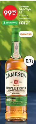 Whisky Jameson Triple promocja w Żabka