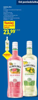 Likier Cytrynówka lub Grejpfrutowa promocja w Lidl
