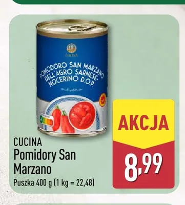 Pomidory San Marzano Cucina promocja w Aldi