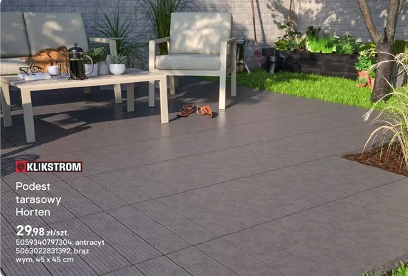 Podest tarasowy Horten promocja w Castorama