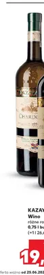 Wino białe Kazayak Chardonnay promocja w Kaufland
