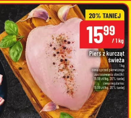 Pierś z kurczą świeża promocja w POLOmarket