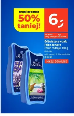 Odświeżacz w żelu Felce Azzurra promocja w Dealz