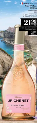 Wino JP. Chenet Delicious różowe półsłodkie promocja w POLOmarket