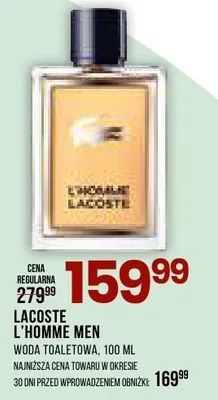 L'Homme Men woda toaletowa, 100ml promocja w Drogerie Natura