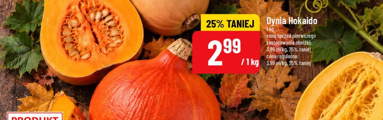 Dynia Hokaido promocja w POLOmarket