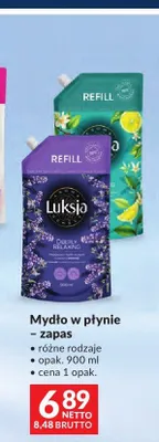 Mydło w płynie zapas Luksja promocja w Makro