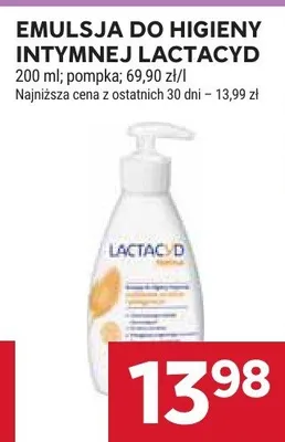 Emulsja do higieny intymnej lactacyd promocja w Stokrotka