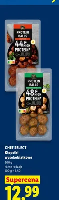 Klopsiki wysokobiałkowe Mediterranean-Style Chef Select promocja w Lidl