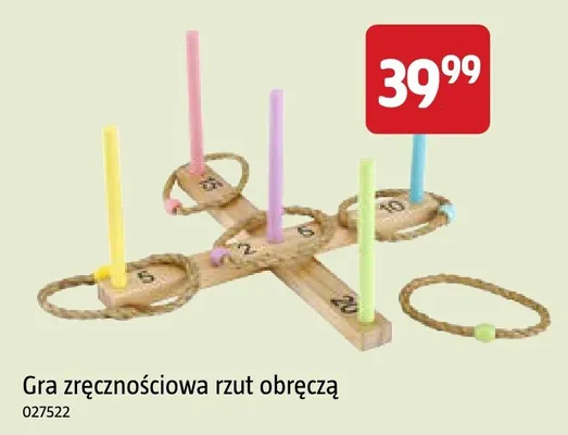 Gra zręcznościowa rzut obręczą Kayoba promocja w Jula
