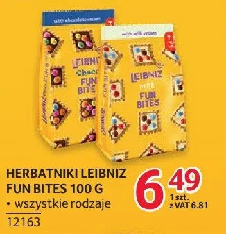 Herbatniki LEIBNIZ Fun Bites promocja w Selgros