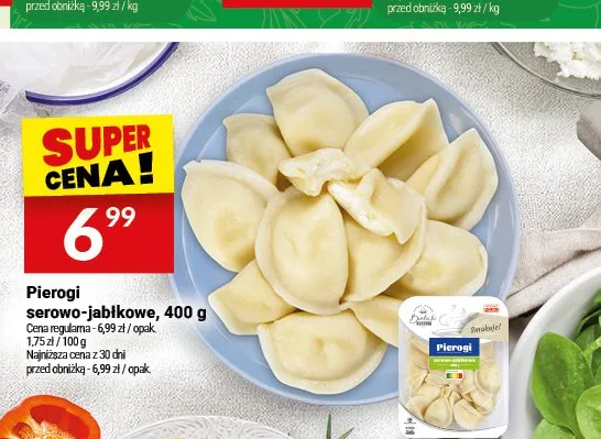 Pierogi serowo-jabłkowe promocja w Twój Market