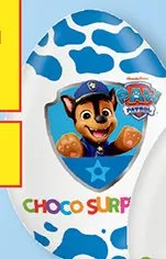 Jajko niespodzianka Meltié Choco Surprise niebieskie promocja w Biedronka