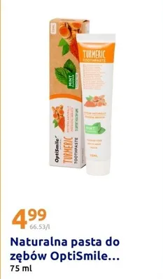 Naturalna pasta do zębów promocja w Action