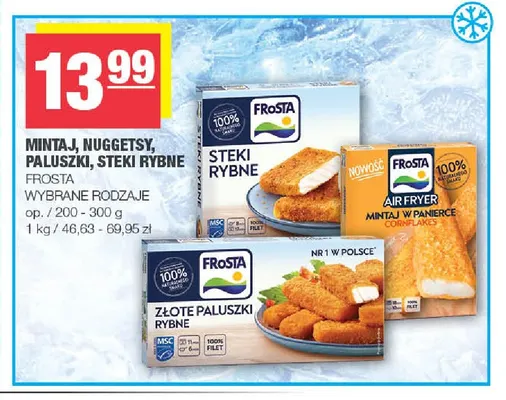 Paluszki rybne Frosta promocja w SPAR