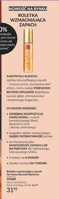 Roletka wzmacniająca zapach Avon Far Away Beyond Opulence promocja w AVON